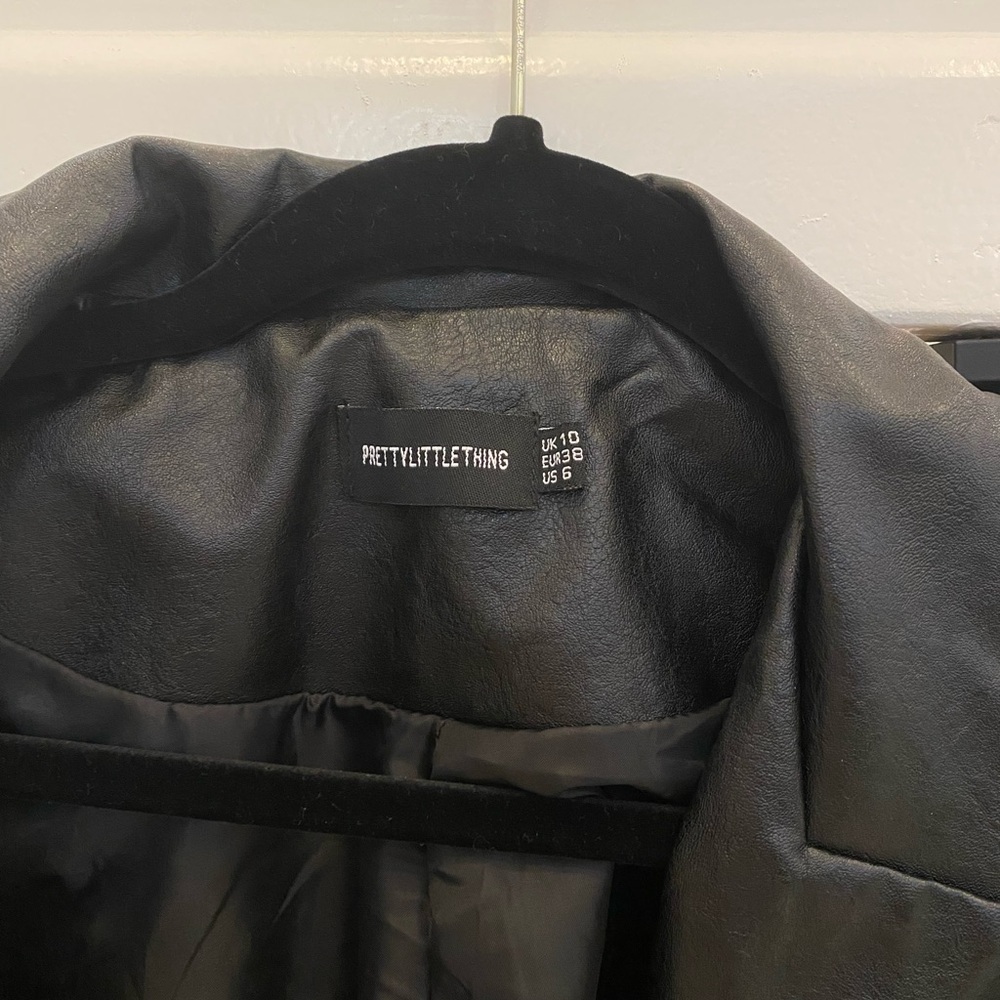 Faux Leather Jacket - Picture 3 of 4